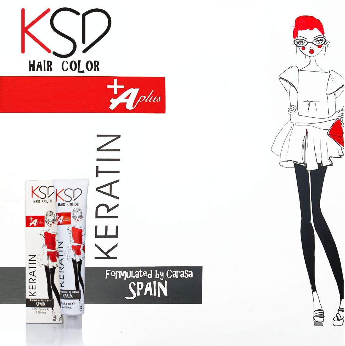 رنگ مو کی اس دی KSD