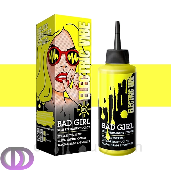 شامپو رنگ فانتزی بدگرل BAD GIRL مدل ELECVIBETRIC