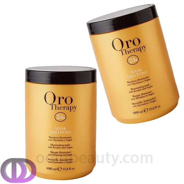 مسک مو اورو تراپی فانولا Oro Therapy fanola لاین طلا. حجم 1000میل