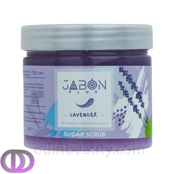 شوگر اسکراب جابون 450 گرمی رایحه لوندر Jabon (ژبن پلاس)