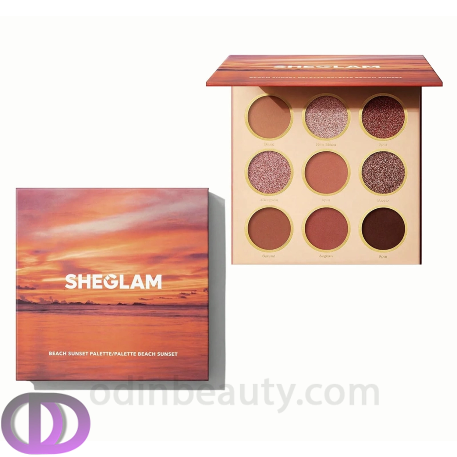 پالت سایه شیگلم SHEGLAM مدل Beach Sunset