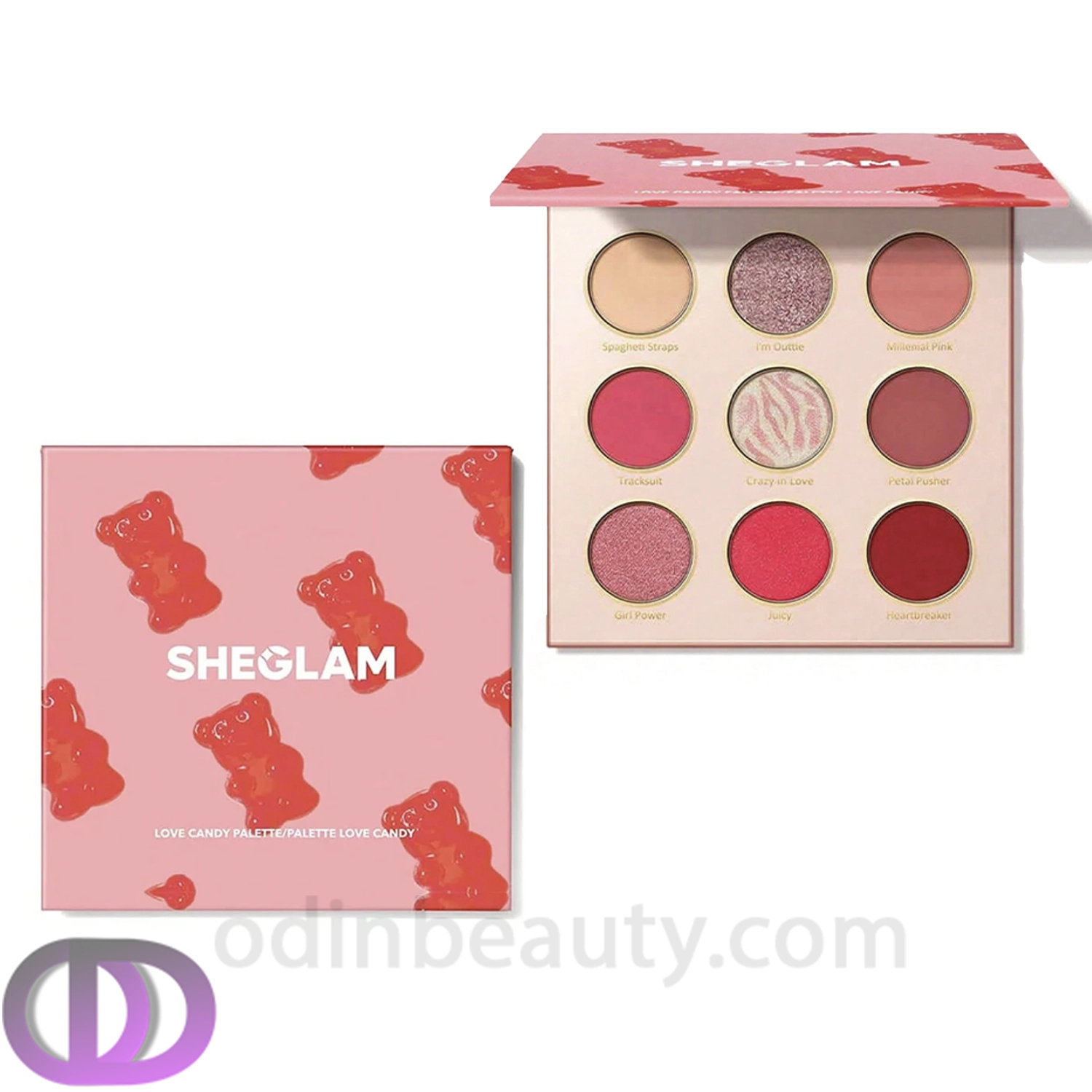 پالت سایه شیگلم SHEGLAM مدل Love Candy