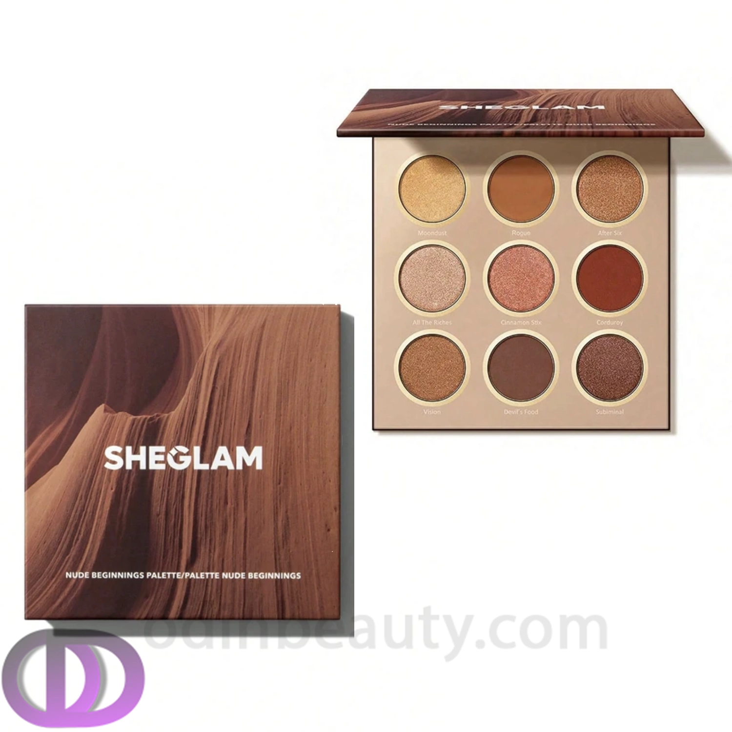 پالت سایه شیگلم SHEGLAM مدل Nude Beginnings