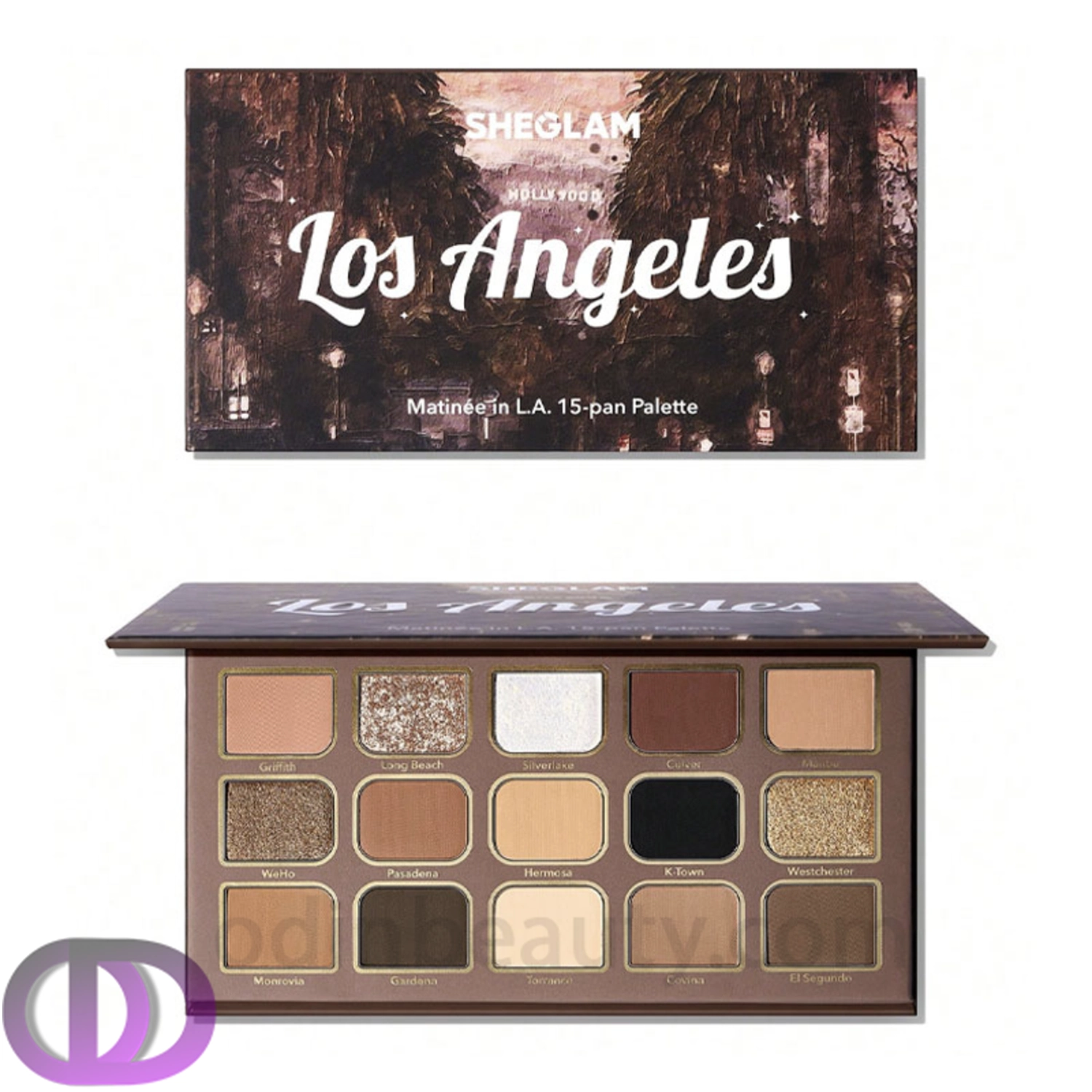 پالت سایه شیگلم SHEGLAM مدل لس آنجلس Los Angeles