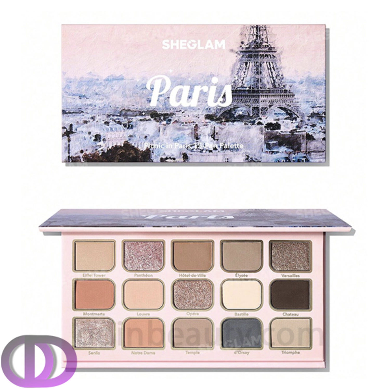 پالت سایه شیگلم SHEGLAM مدل پاریس Picnic in Paris