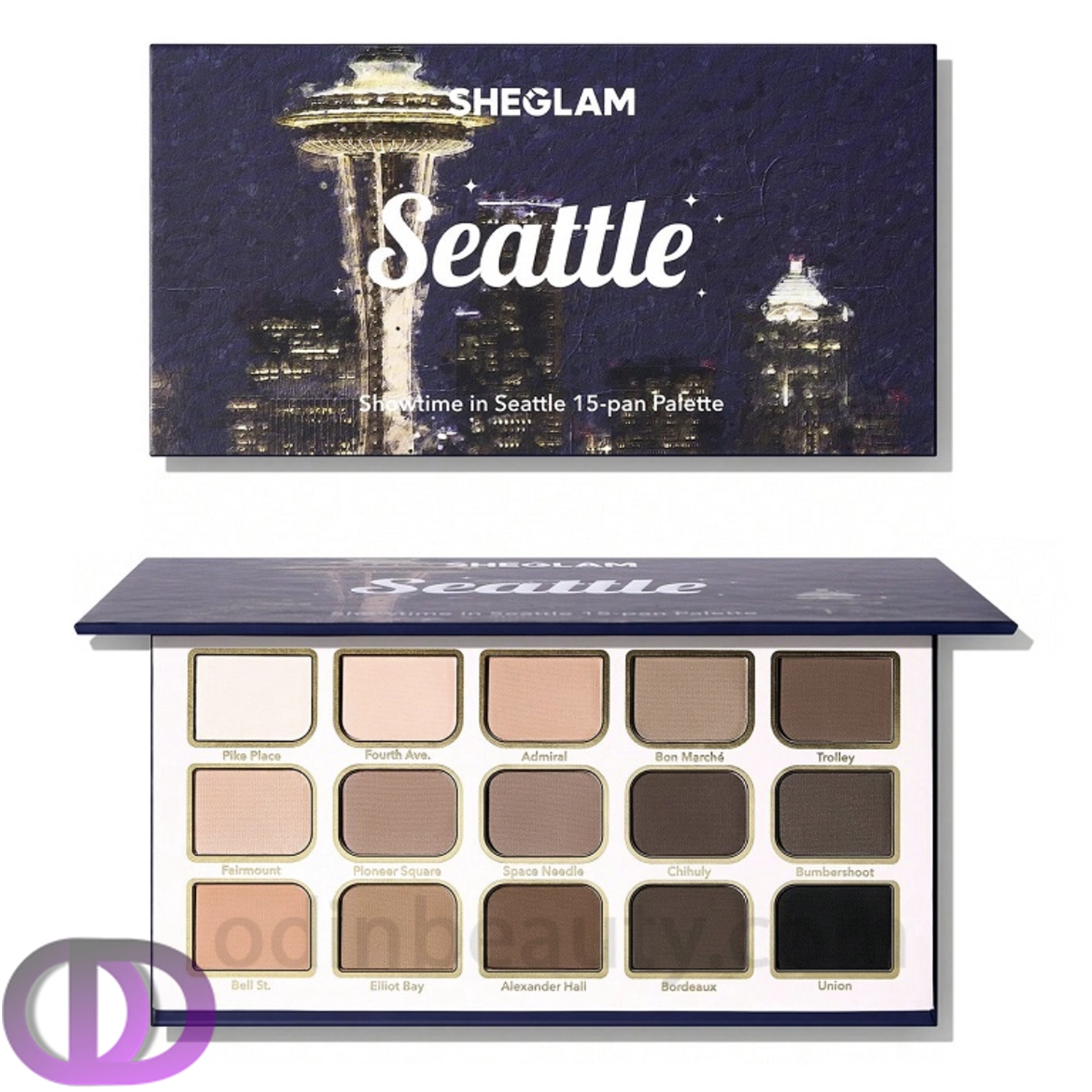 پالت سایه شیگلم SHEGLAM مدل سياتل Showtime in Seattle