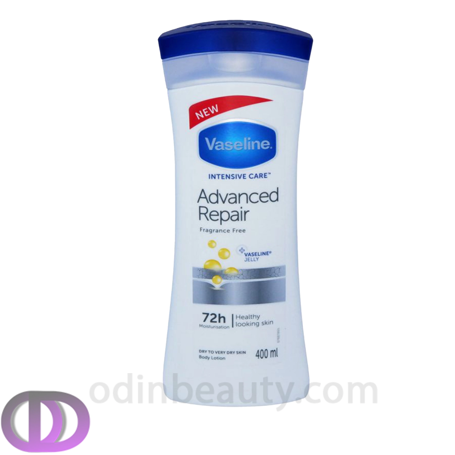 لوسیون بدن وازلین سفید ADVANCED REPAIR ( بدون رایحه )