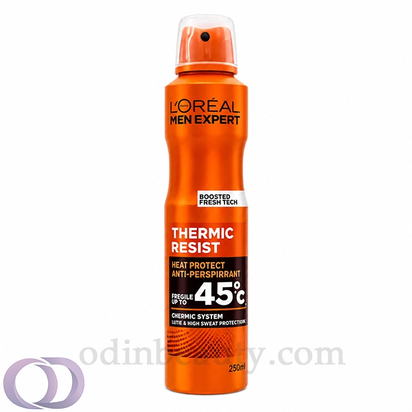 اسپری ضدتعریق مردانه لورآل LOREAL مدل Thermic Resist حجم 250 میلی‌لیتر