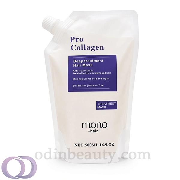 ماسک مو مونو هیر Mono Hair پرو کلاژن Pro Collagen حجم 500 میل